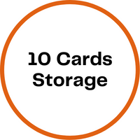 Destinio Slim Wallet with Clip Online - 10 Cards Storage