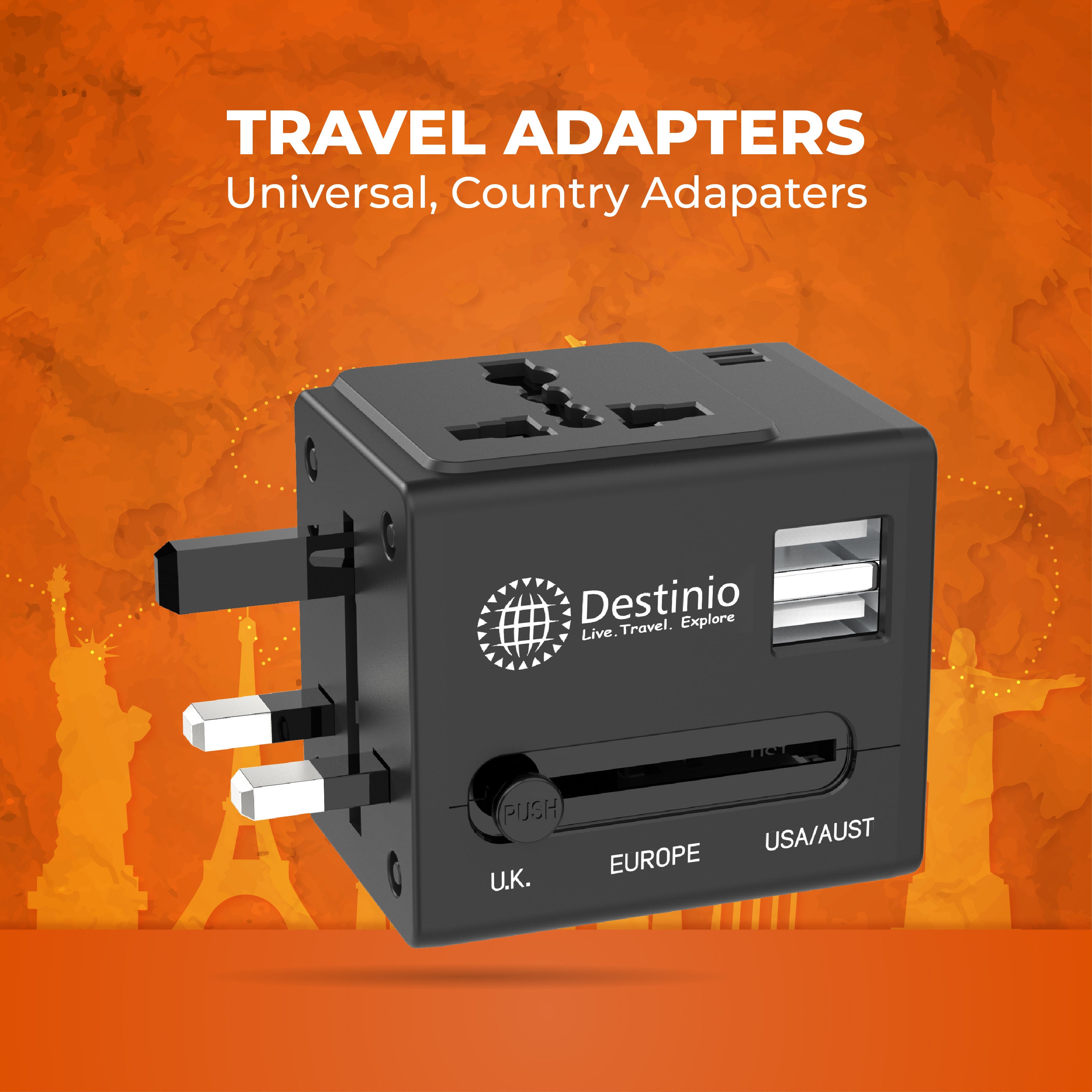 Travel Electronics Travel Accessories Online at Destinio