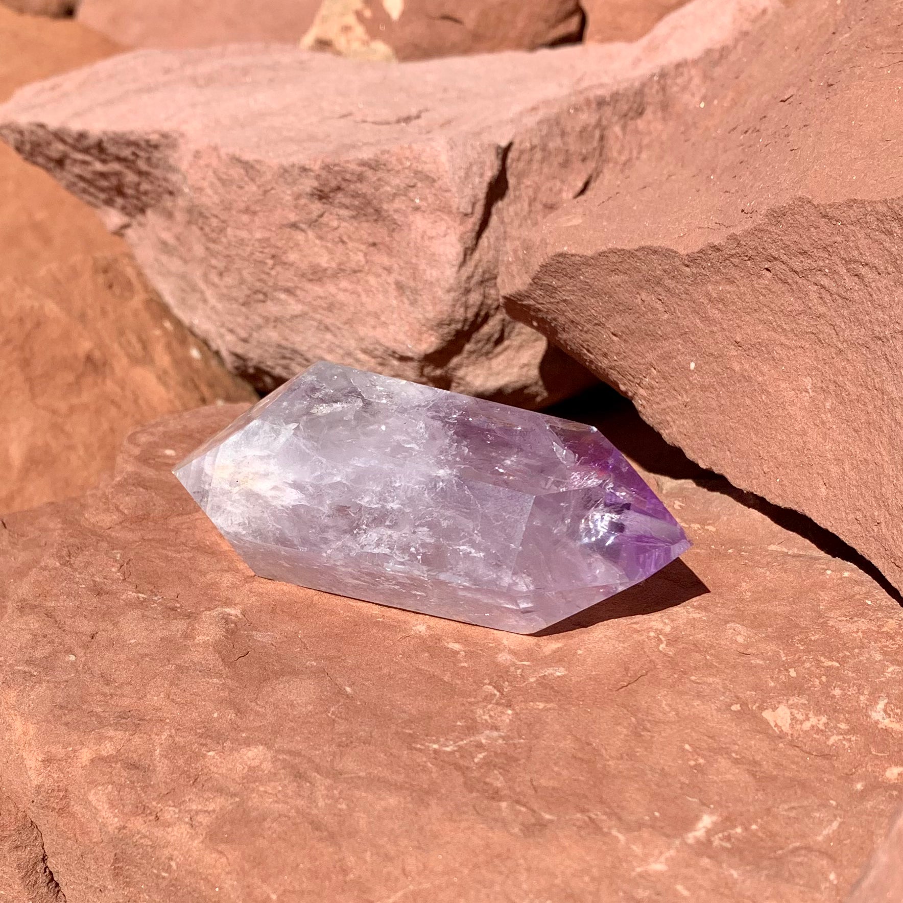 Amethyst Double Terminated Point