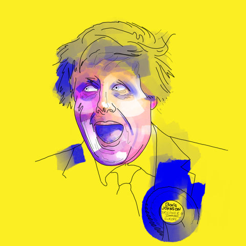 boris johnson illustration brexit by artist dolali @dolali.art lalaine magnaye