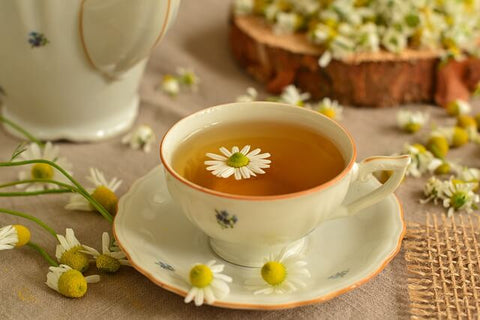 Chamomile green tea