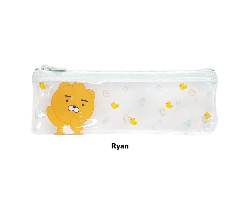 Kakao] Little Friends Flat Pencil Case - Ryan - Arts & Crafts Korea