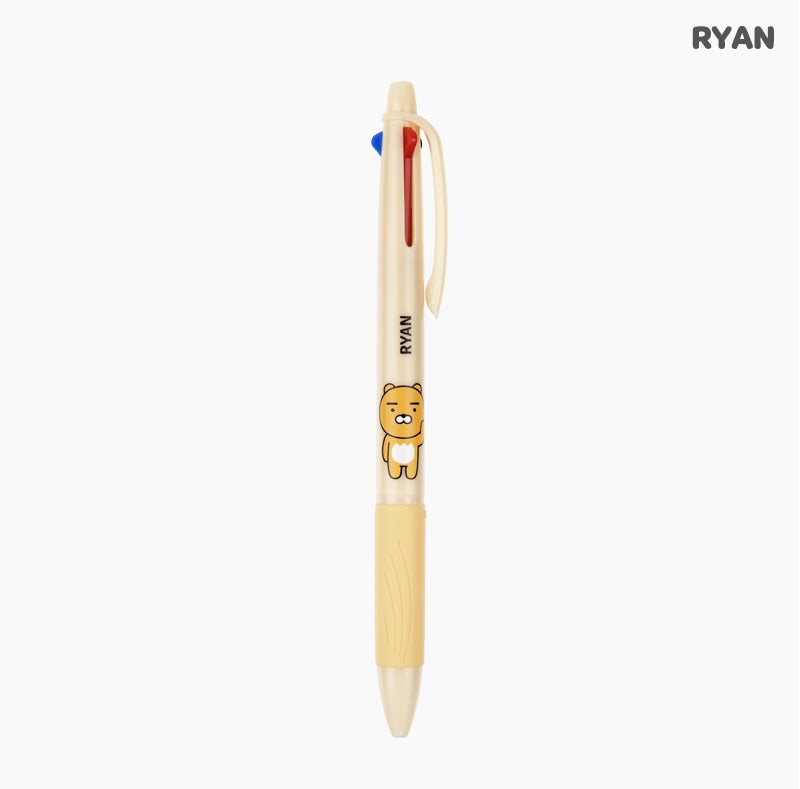 Kakao Friends Figure 4 Colors Multicolor Pen Ryan