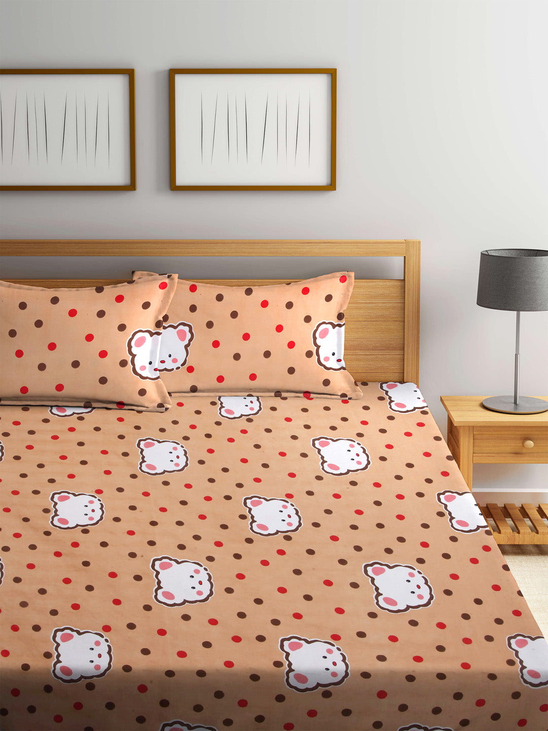 cute double bed sheets