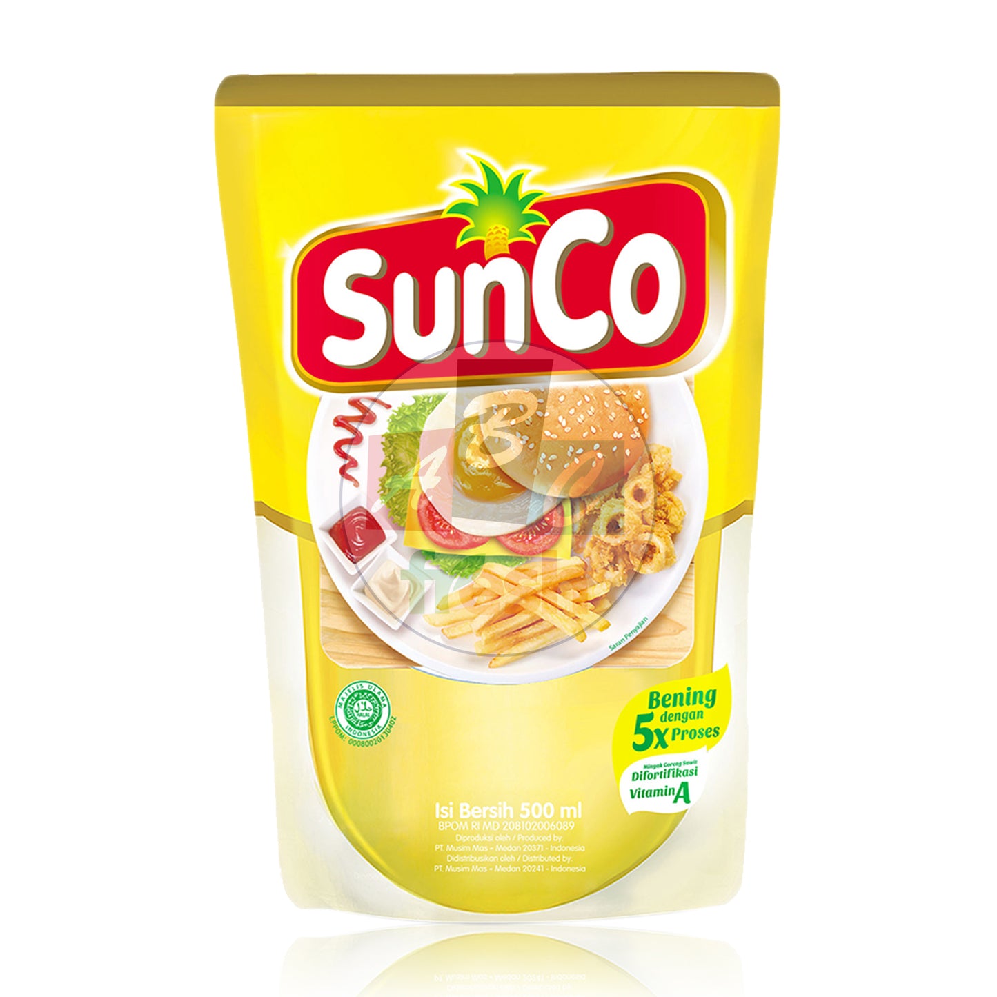 SUNCO COOKING OIL POUCH 500ML