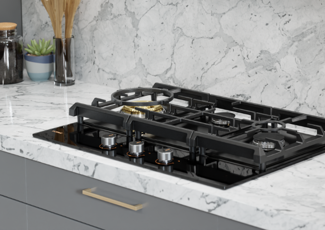 tri ring cooktop lifestyle