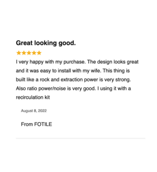 customer review