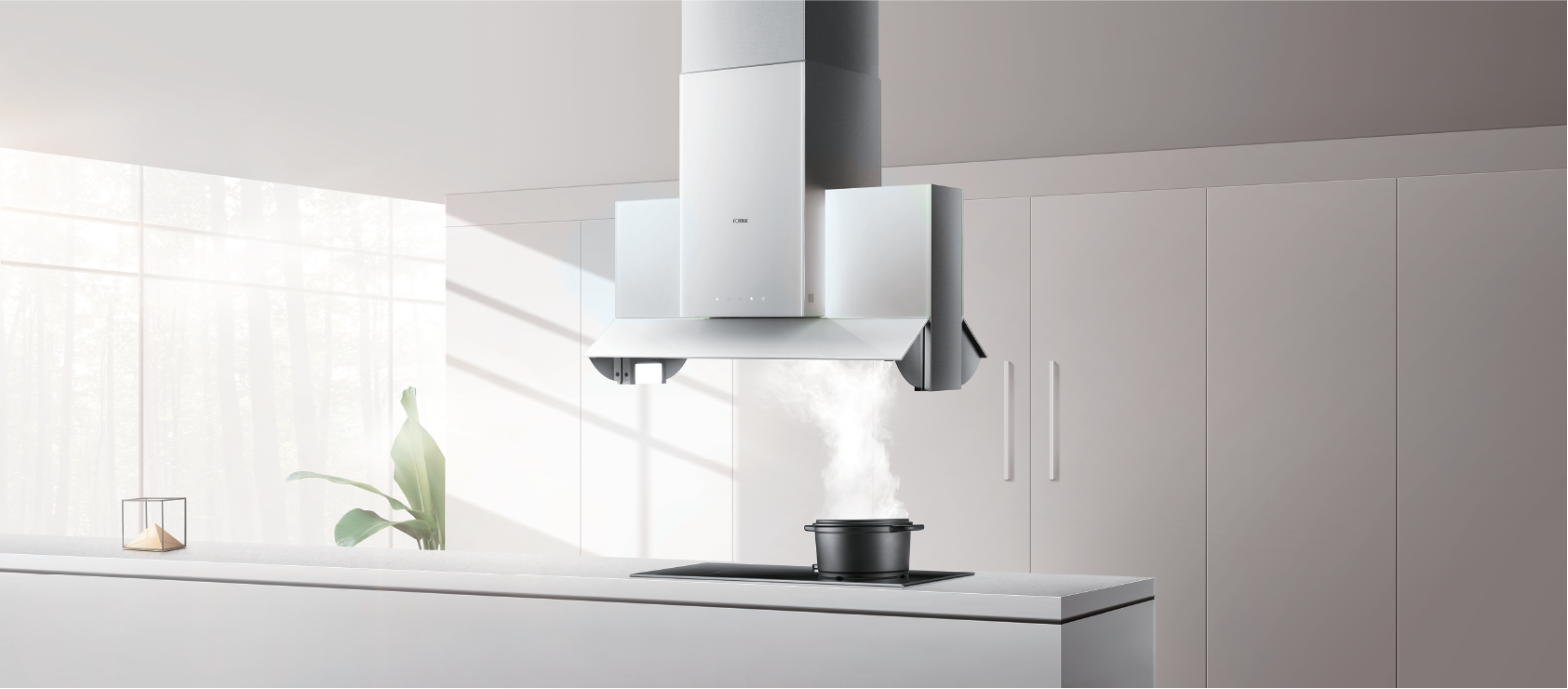 EA06A range hood-white