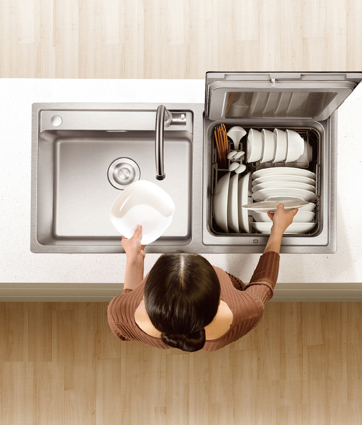 3-In-1 In-Sink Dishwasher