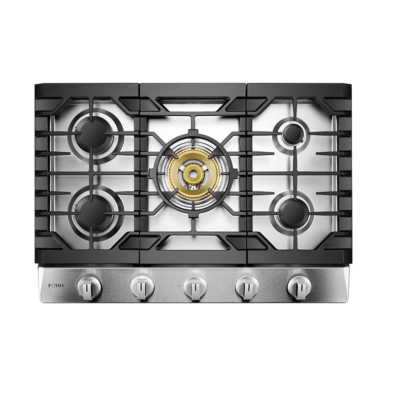 FOTILE 5 Burner Tri-Ring Gas Cooktop