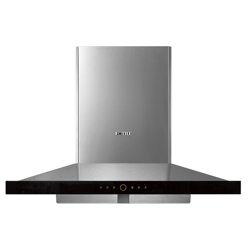 FOTILE Slant Vent Series 36 in. 1,000 CFM Under Cabinet or Wall Mount Range Hood in Black, JQG9006