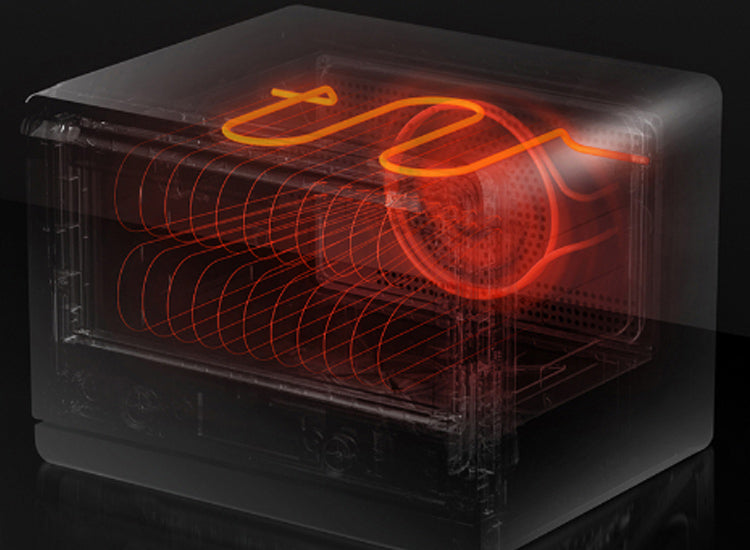 U-shaped heating elements inside the ChefCubii™ Series HYZK26-E2.