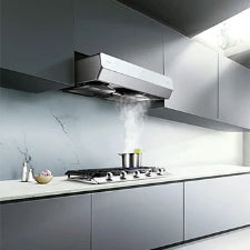 30in Pixie range hood and Tri-Ring cooktop combo