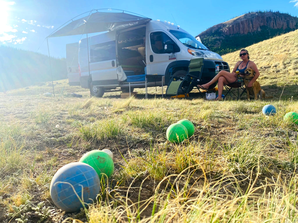 Van With MoonShade in the Sun