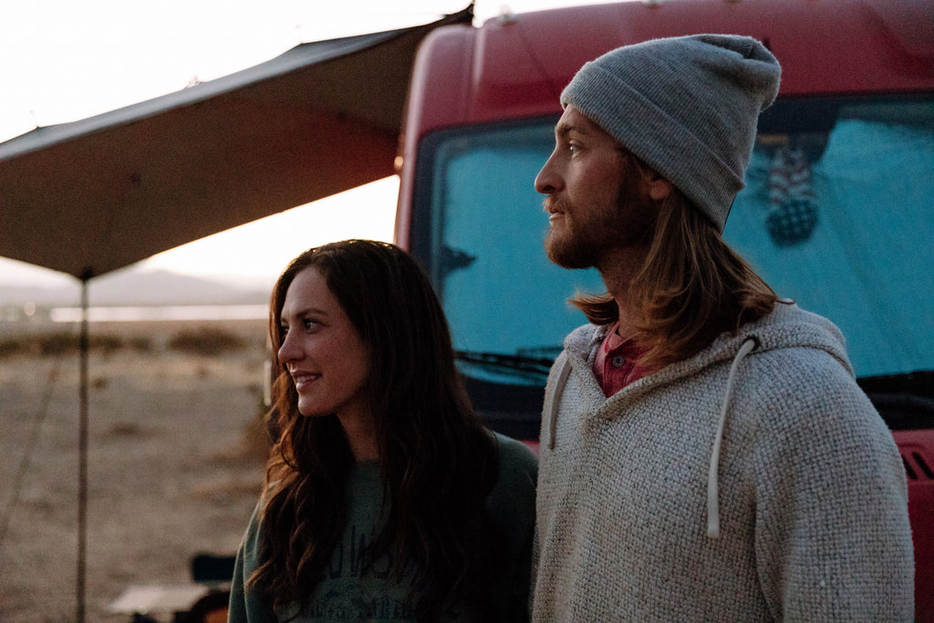Adam and Brittani Fenimore at Joshua Tree | On the Road by Moon