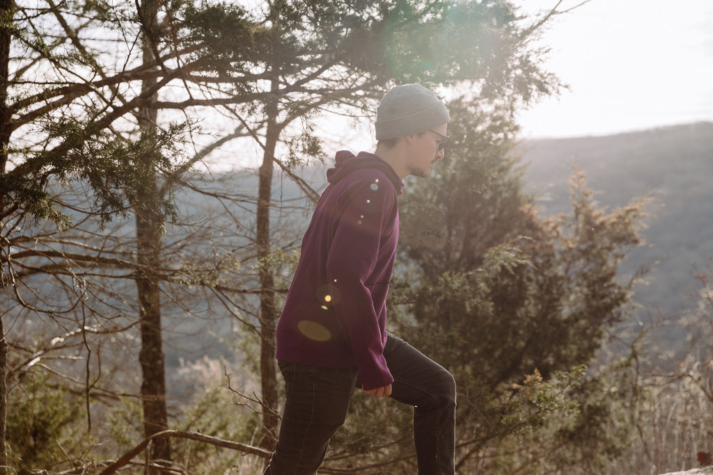 Seb Cancino hiking on trails | On the Road | Moon