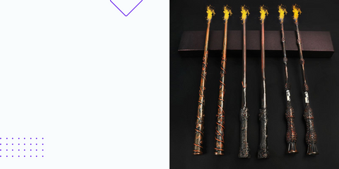 Raisons d'acheter une baguette Harry Potter Fireball – Lumitero