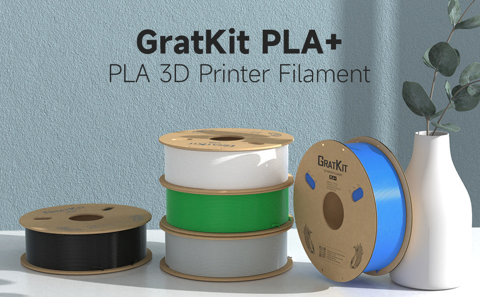 Gratkit Silk Multi Color PLA Filament 1.75mm Coextrusion PLA Filament –  GratKit