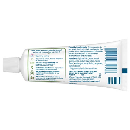 toms travel toothpaste