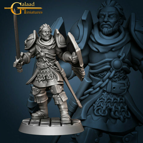 Leonin - Fighter Barbarian - Galaad Miniatures - Fantasy D&D – Dynamic  Prints Studio