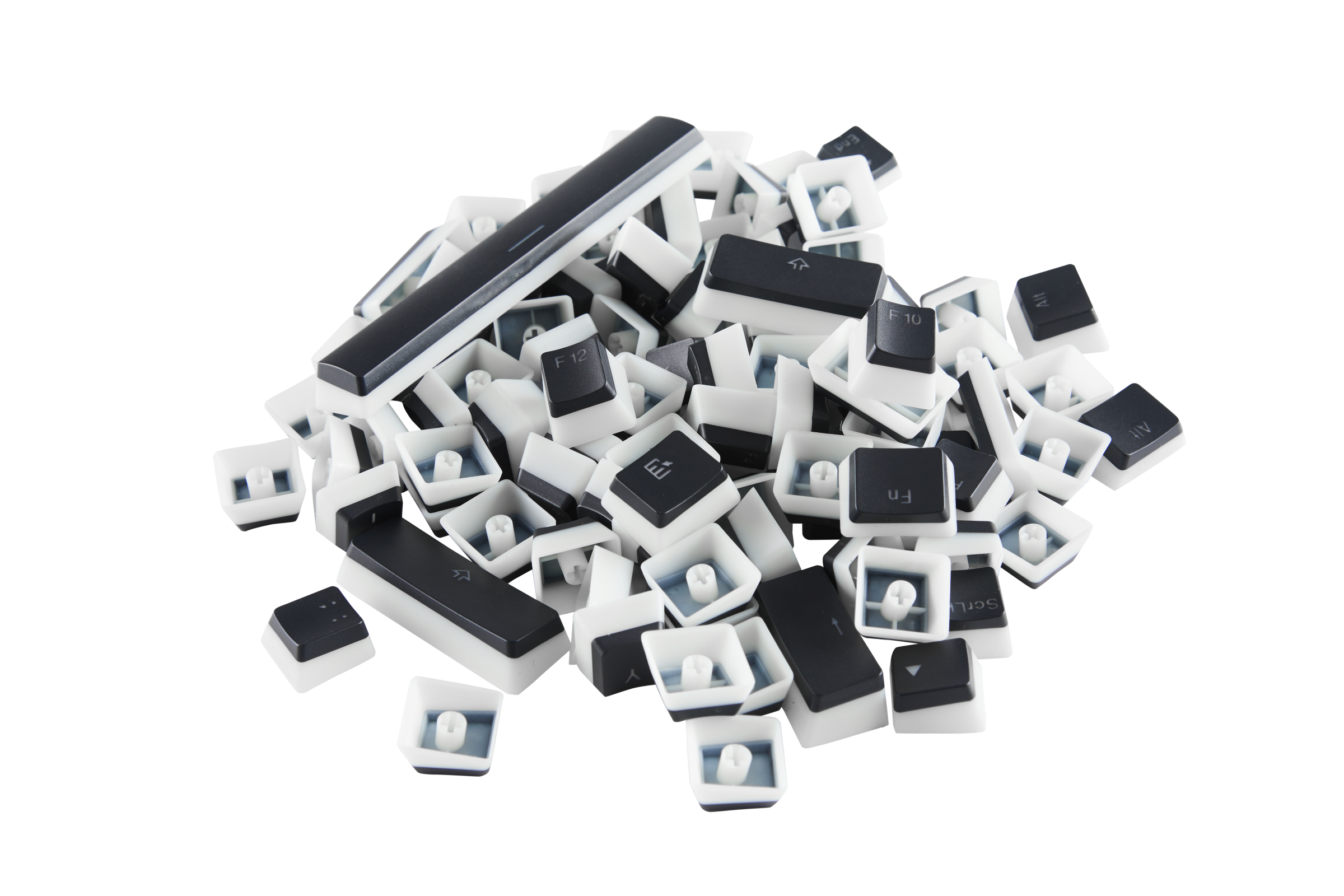 Aura Keycaps removed from keyboard.