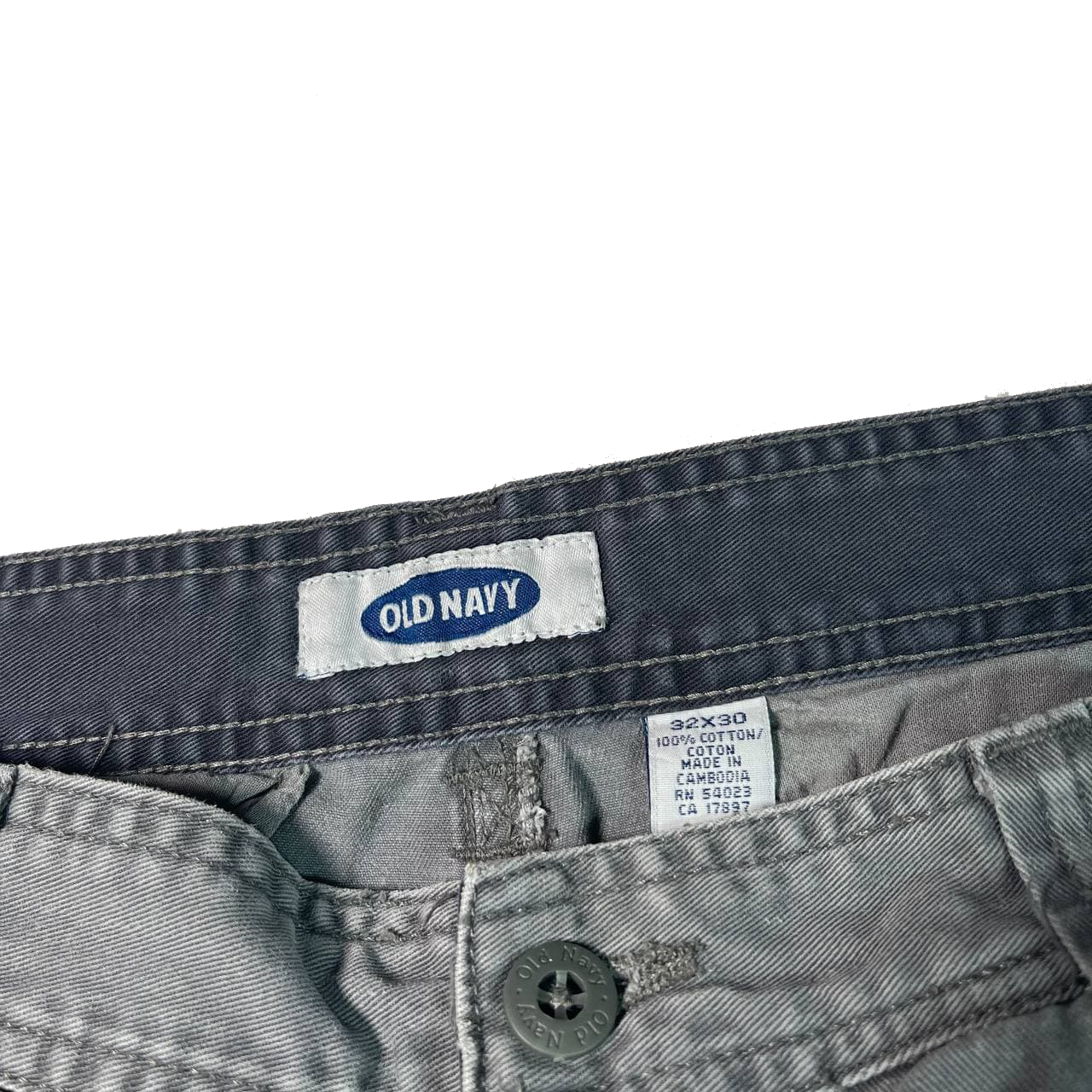 Old Navy Grey Cargo Pants (32x30)