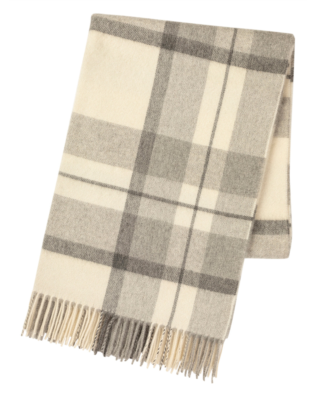 Shortbread Check Cashmere Stole | Glen Isla Cashmere