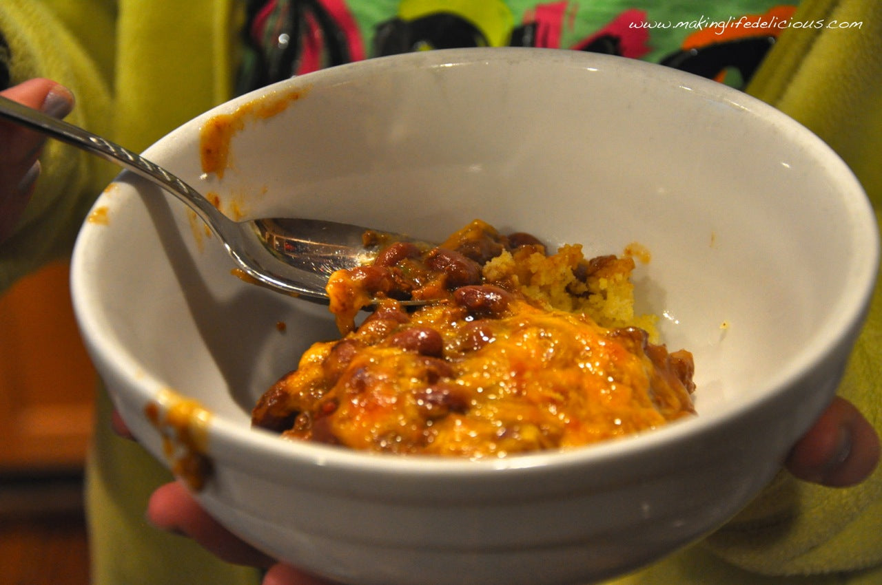 Saag Cornbread Casserole