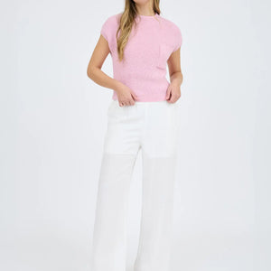 BP Pink Pocket sweater - KelBell's Boutique