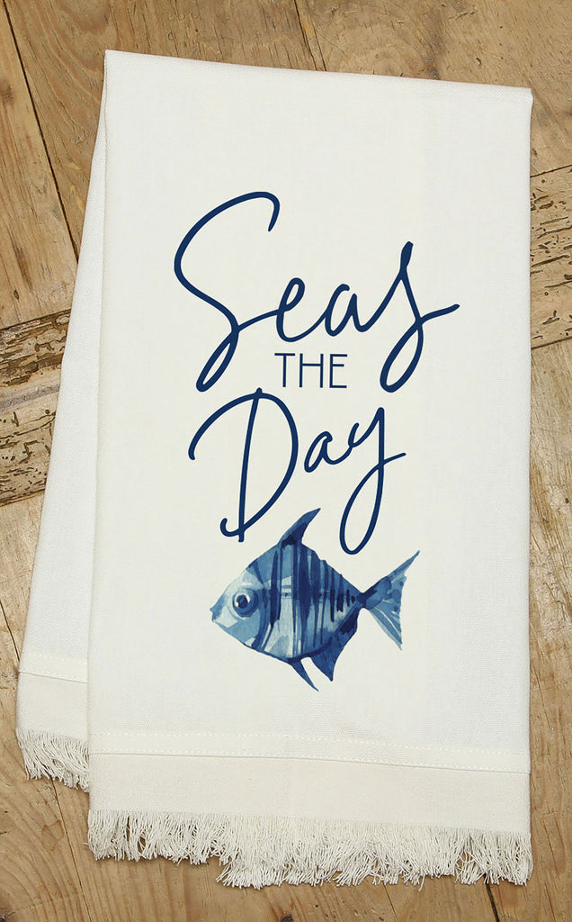 Gone coastal / (MS Natural) Kitchen Tea Towel