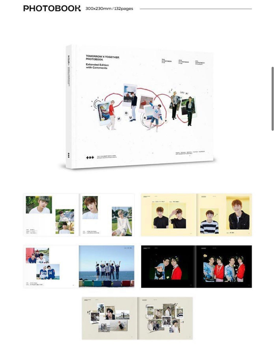 500円引きクーポン】 TXT THE 3RD PHOTOBOOK H:OUR Extended