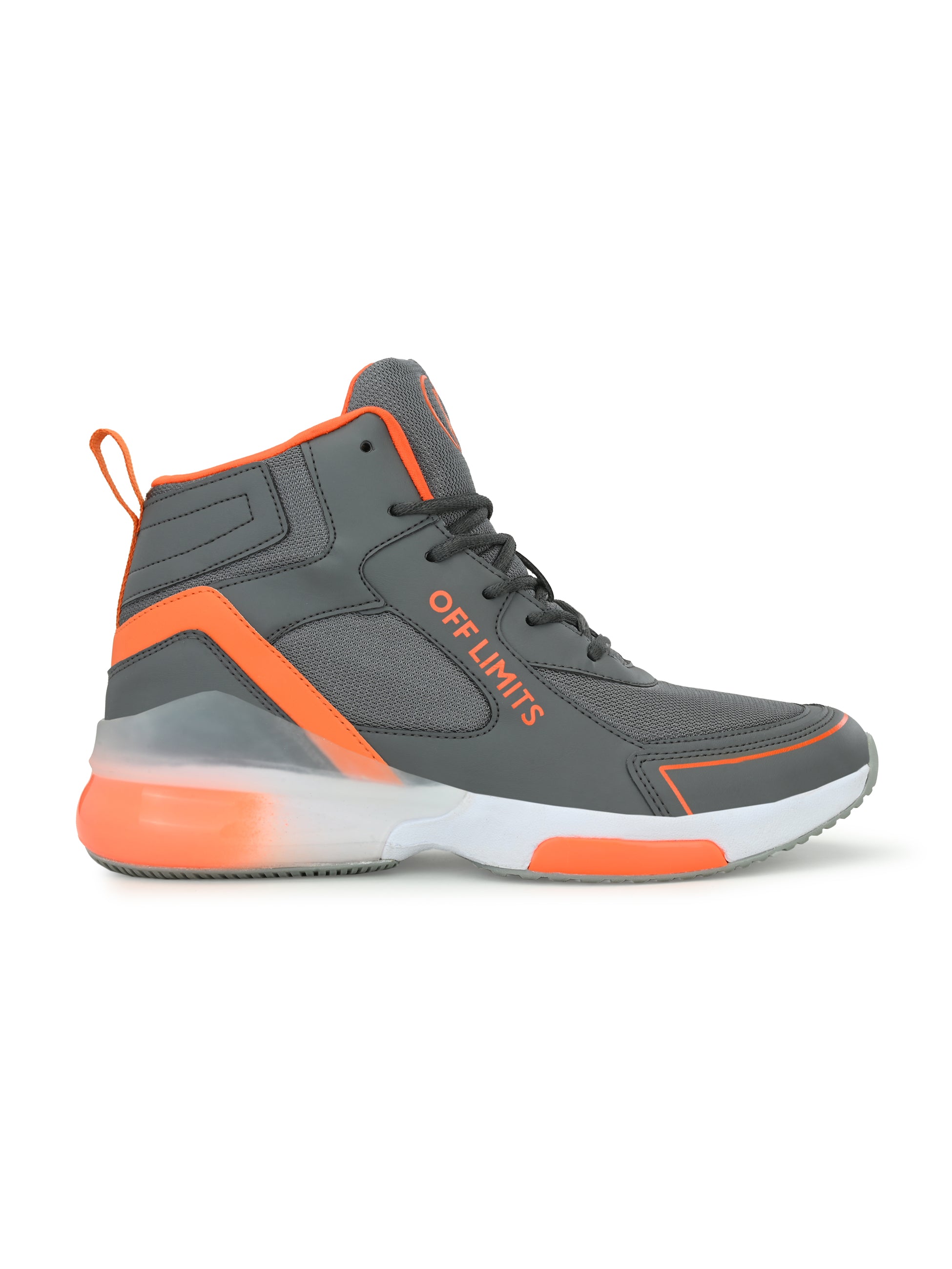 ocupado Soberano Integrar Buy ZOOM MAX Grey/Orange Men Running Shoes – OFFLIMITS