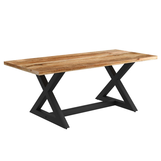 Square Dining Table Zax Solid Wood - Your Bar Stools Canada