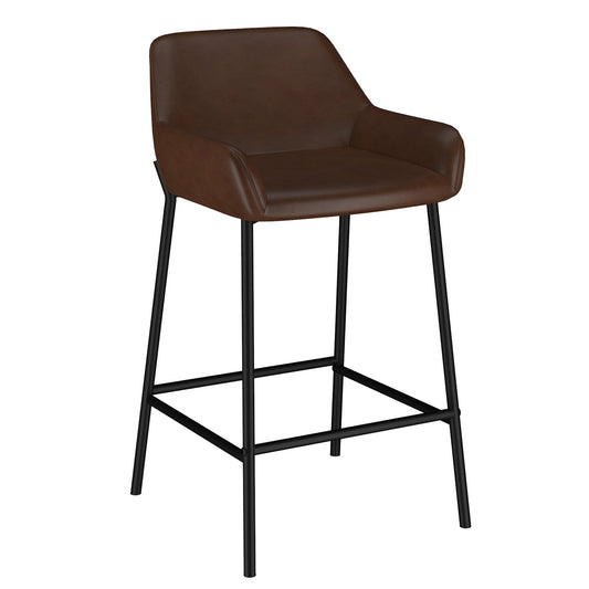 26 inch Bar Stools | Sets of 2 | Baily Brown and Black - Your Bar Stools Canada