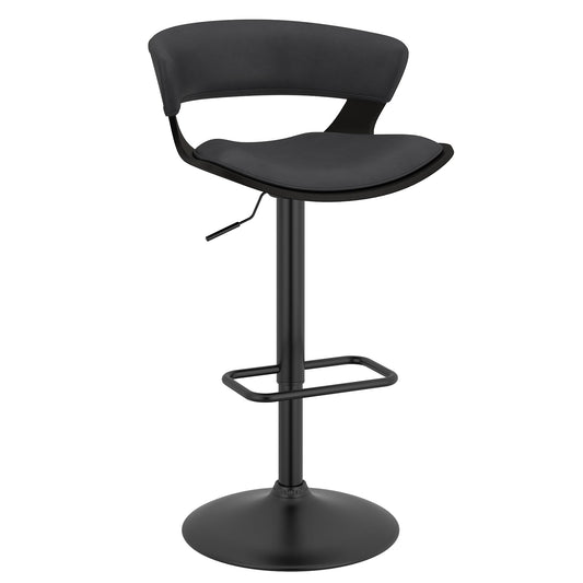 Height Adjustable Bar Stools | Set of 2 | Rover Grey - Your Bar Stools Canada