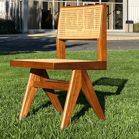 PierreJ Teak Patio Dining Chairs - Your Bar Stools Canada