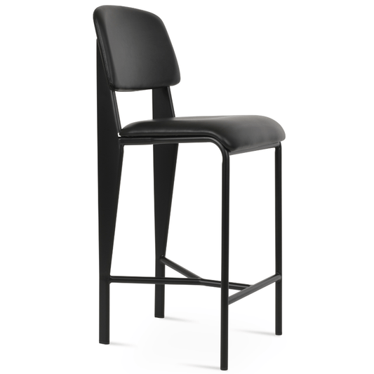 Black Metal Bar Stools Coral - Your Bar Stools Canada