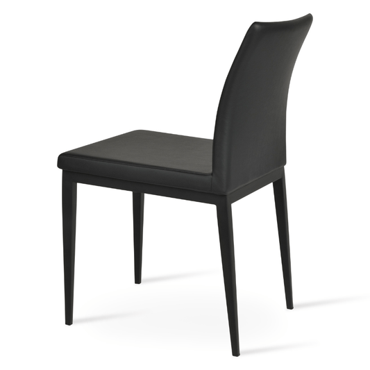 Black Metal Dining Chairs Zeyno - Your Bar Stools Canada