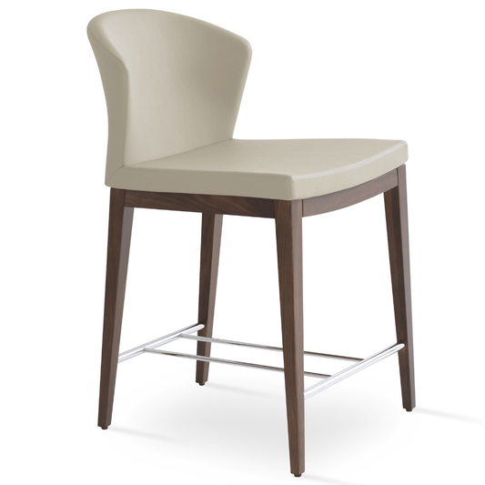 Cream Low Back Barstools Capri - Your Bar Stools Canada