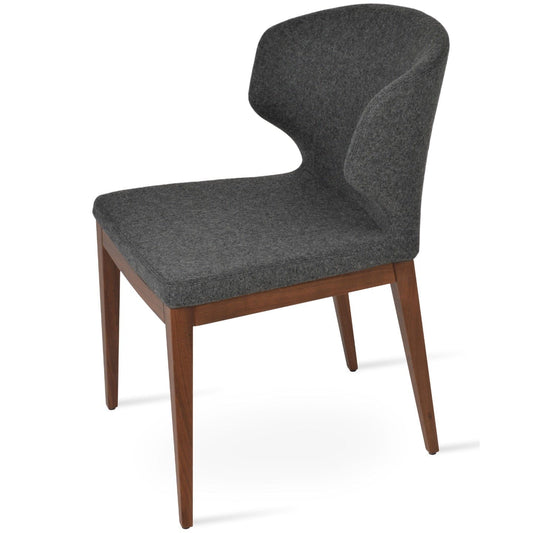 Amed Wood PLUS Upholstered Dining Chairs - Your Bar Stools Canada