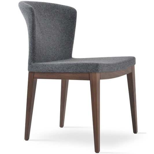 Fabric Dining Chairs Capri Wood - Your Bar Stools Canada