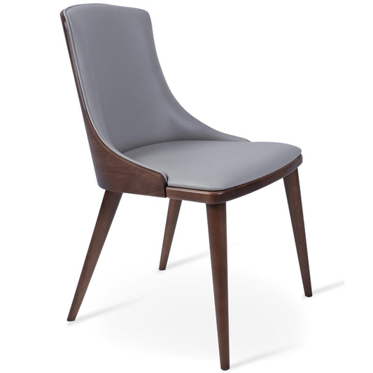 High Back Dining Chairs Romano Light Grey - Your Bar Stools Canada