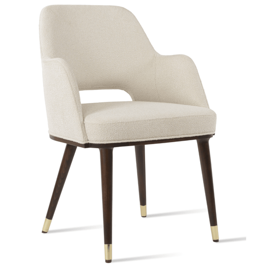 Marash Cream Dining Armchair - Your Bar Stools Canada