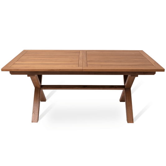 Kleopatra Teak 8 Person Outdoor Dining Table - Your Bar Stools