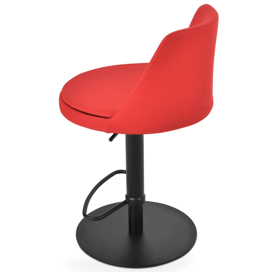 Red Adjustable Bar Stools Martini - Your Bar Stools Canada