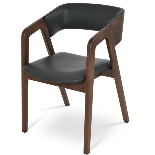 Restaurant Chairs Myndos Grey Leather - Your Bar Stools Canada