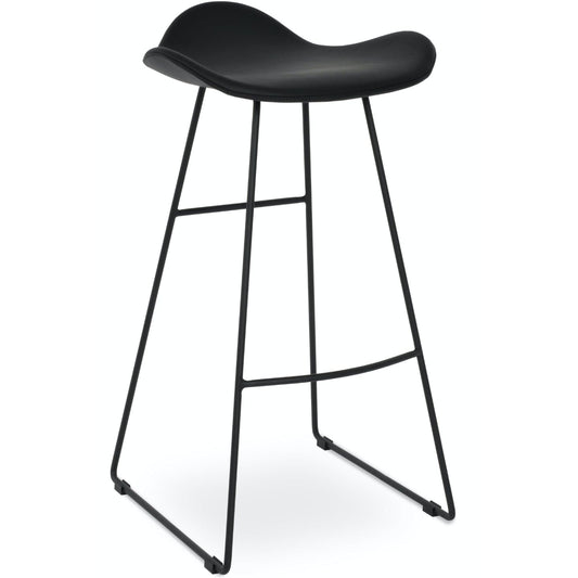 Falcon Wire Backless Metal Counter Stools Black - Your Bar Stools Canada