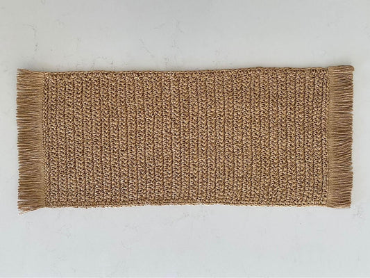 Natural Fishnet Table Runner, Seagrass