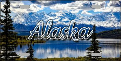 Alaska License Plate