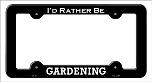 Gaming License Plate Frame